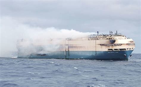 As ship fire dies out, damage assessment begins | Automotive News