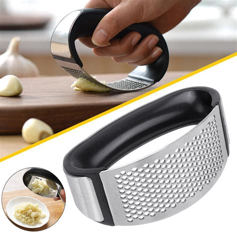 Arc Shaped Stainless Steel Garlic Press Best Price in Pakistan