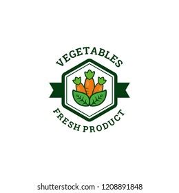 Vegetables Logo Design Vegetables Logo Vector Stock Vector (Royalty Free) 1208891848 | Shutterstock