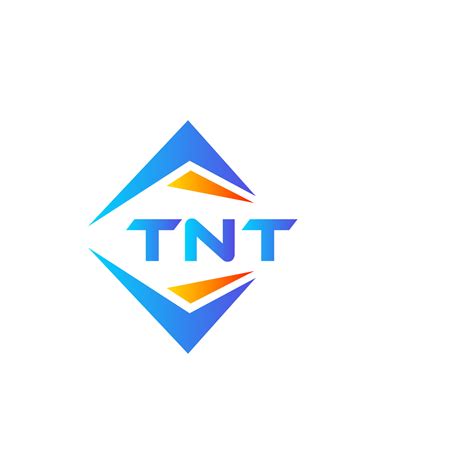 TNT abstract technology logo design on white background. TNT creative ...