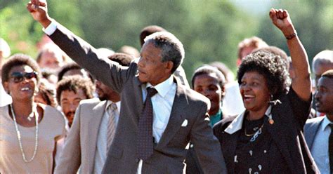 Feb. 11th, 1990: Nelson Mandela released from prison - CBS News