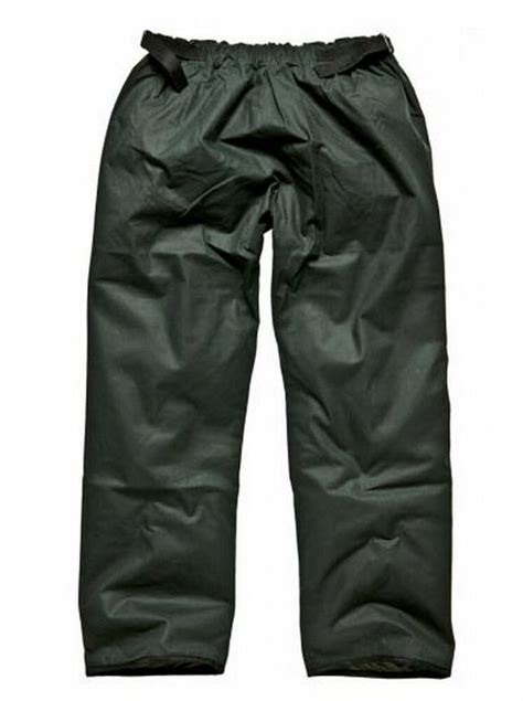 WWK Mens Wax Leggings Trousers Olive Green Waterproof Garment Work Pants | Work wear, Walking ...