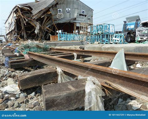 The Effects of the Tsunami in Japan. Editorial Stock Image - Image of ship, tsunami: 101165729