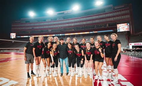 Huskers Ready to Celebrate Volleyball Day in Nebraska - University of ...