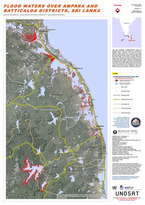 Flood in Sri Lanka - Activations - International Disasters Charter