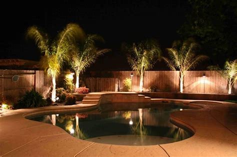 25 Pools With Amazing Decks | Outdoor patio lights, Patio lighting, Patio landscape design