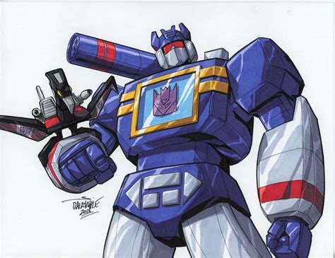 Soundwave & Laserbeak by Scott Dalrymple | Transformers artwork ...