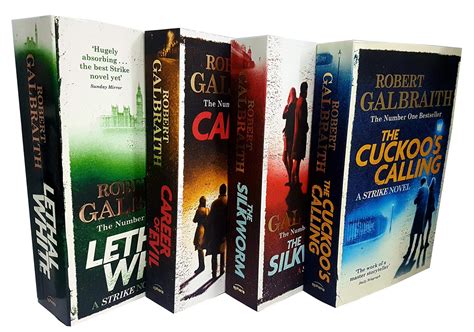 JK Rowling's Robert Galbraith Mysteries: Cormoran Strike Books in Order ...