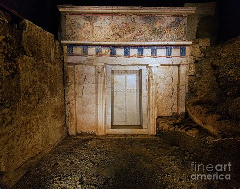 Royal tomb of Phillip II 359-336 BC Photograph by Konstantinos Lagos ...