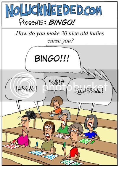 Funny Bingo Cartoons | Bingo Jokes | Gambling Jokes Cartoon (Page 1)