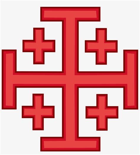 Jerusalem Cross Of The Order Of The Holy Sepulchre - Order Of The Holy Sepulchre Cross - Free ...