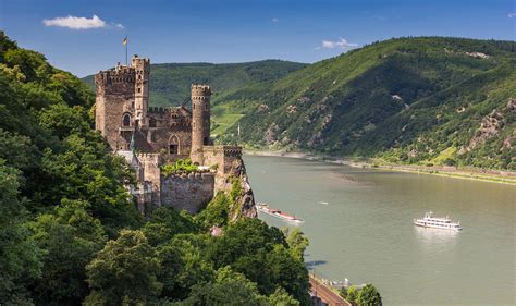 Rhine River Castles Map - Share Map