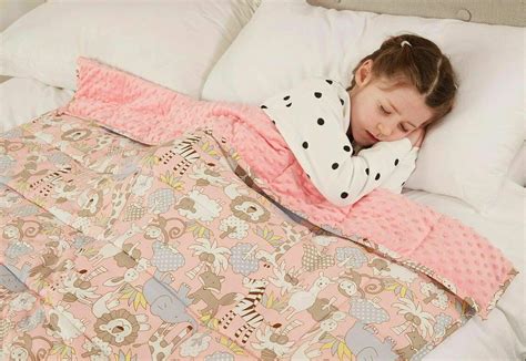 viceroy bedding Weighted Blanket for Children Kids Autism Anxiety - 100% Cotton with Sensory ...