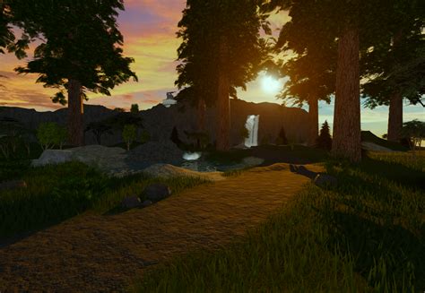 Enuma - Sunset Scene (GFX) - Art Design Support - Developer Forum | Roblox