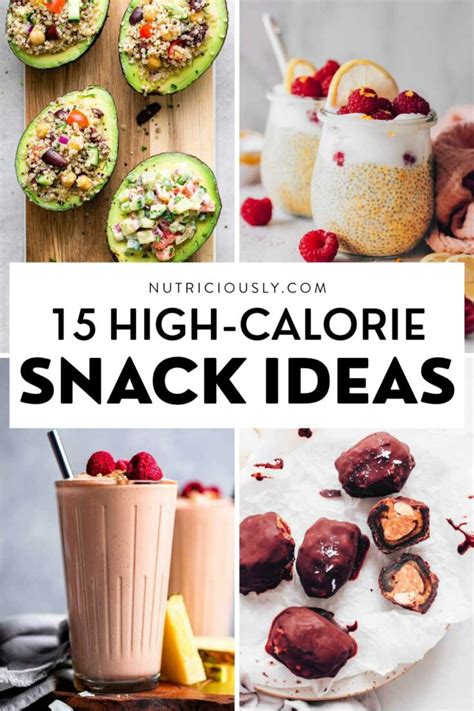 17 Easy High-Calorie Snacks For Healthy Weight Gain – Nutriciously