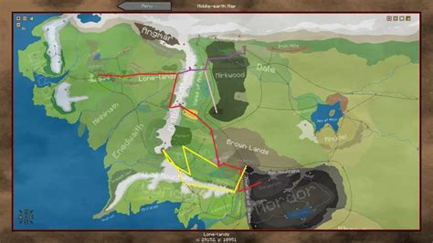Middle-earth: Complete Map With All Locations And Heroes With Story Quests! Minecraft Map