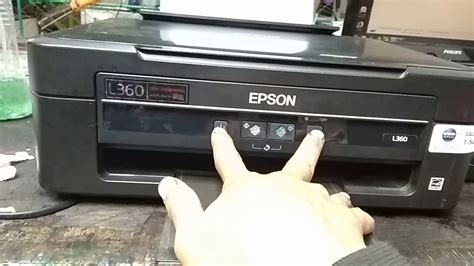 Tes print manual epson L360, L220, L210, L361, L365, L355, L350 - YouTube