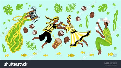 9 Garifuna Stock Vectors, Images & Vector Art | Shutterstock