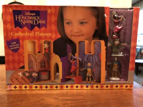 NEW DISNEY THE Hunchback Of Notre Dame Cathedral Playset Mattel $21.99 ...