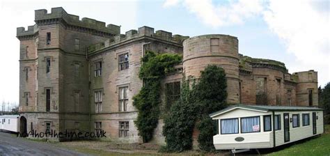 Barmoor Castle - Northumberland now the centrepiece of a caravan and ...