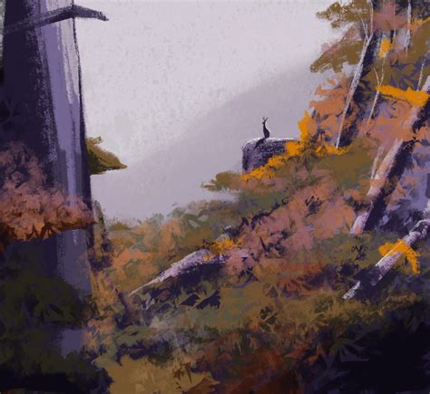 ArtStation - Fanart of the movie Bambi (1942)