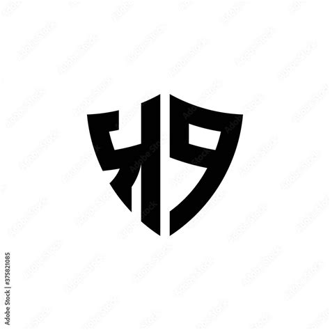 KP monogram logo with shield shape design template Stock Vector | Adobe Stock