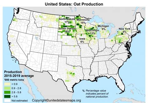 US Agriculture Map | United States Agriculture Map [USA]