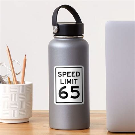 "Speed Limit 65 MPH Sign" Sticker for Sale by CarGear | Redbubble