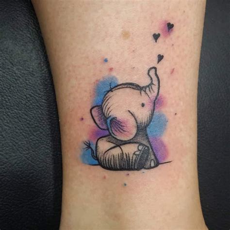 Top 61 Best Small Elephant Tattoo Ideas - [2020 Inspiration Guide]