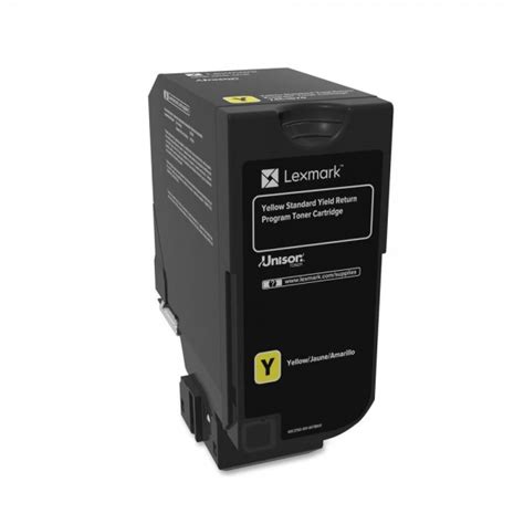 Lexmark CS725 , CX725 original -return program- yellow toner cartridge