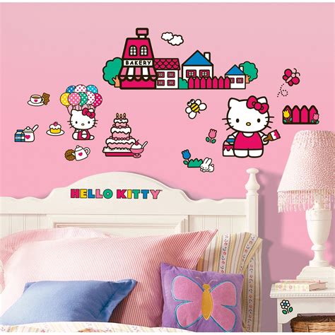 Hello Kitty Wall Decals (Removable & Repositionable) | Potty Training Concepts