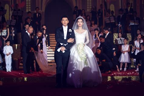 Angelababy and Huang Ziaoming's Wedding Photos (October 2015)