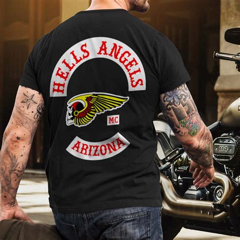 Hells Angels Mc Arizona Shirt - Vintagenclassic Tee