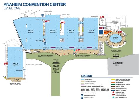 Anaheim Convention Center Floor Plan - floorplans.click