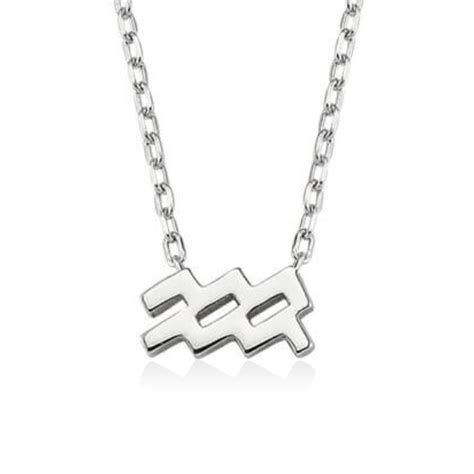 Aquarius Symbol Necklace - Wicca Academy