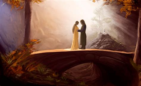 Arwen and Aragorn by theartofTK on DeviantArt