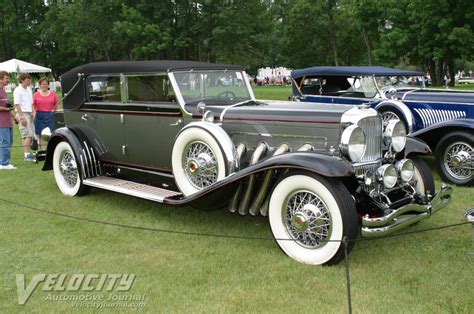 1929 Duesenberg Model J Convertible Berline by LeBaron information