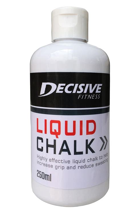 Buy Decisive Fitness Liquid Chalk, Climbing Liquid Chalk, Weight Lifting Liquid Chalk 250ML ...