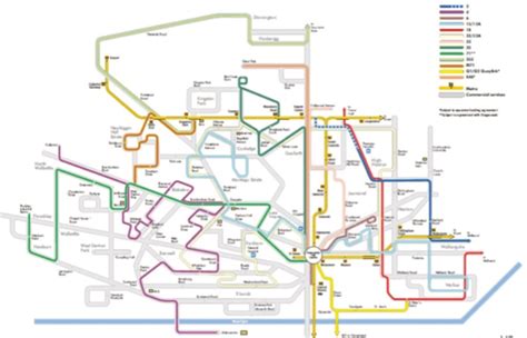 13: Map of the Newcastle Bus Network Source: NCC, 2012:124 | Download ...