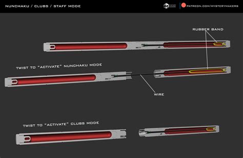 3D file Daredevil billy club - functional 📁・3D print design to download・Cults