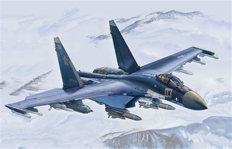 Download Military Sukhoi Su-35 Sukhoi Su-35 HD Wallpaper