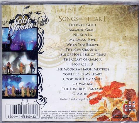 Cd Celtic Woman - Songs From The Heart - Novo*** - R$ 73,00 em Mercado ...