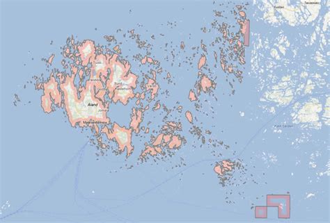 Aland Islands Map