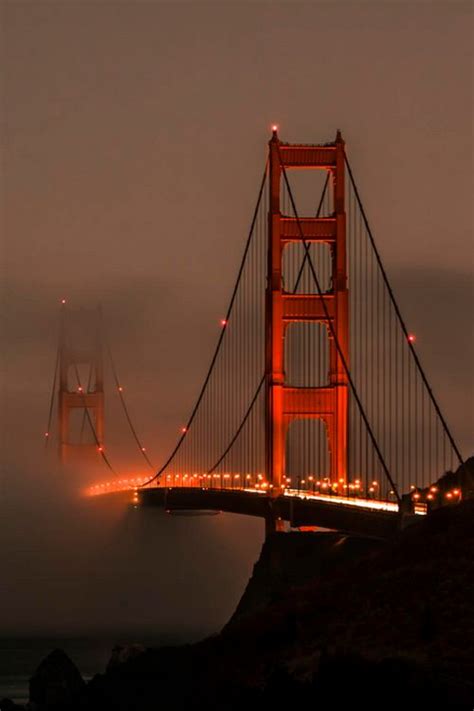 Fog in Golden Gate Bridge, San Francisco | Fog & Mist | Pinterest