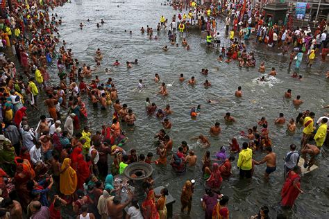 Kumbh Mela: Thousands bathe in Godavari river at start of ancient Hindu festival in Nashik [Photos]