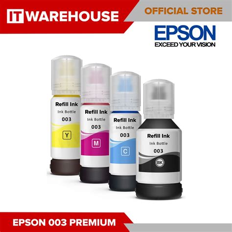 Epson L3110 - L3150 - L5190 003 Ink Premium Compatible Dye Inks - CIS ...