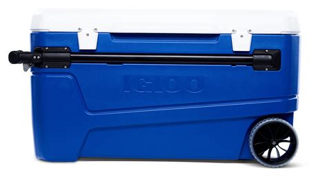 Igloo 110 qt. Glide Ice Chest Cooler with Wheels, Blue - Walmart.com