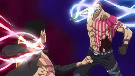 √ダウンロード luffy vs katakuri conqueror haki clash gif 339135