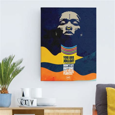 You Are Jollof Canvas Wall Art Prints I African Art Design I Poster Print Decor for Home ...