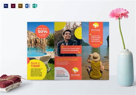 FREE 12+ PSD Travel Brochure Design Templates | InDesign | MS Word | Apple Pages | Publisher | AI